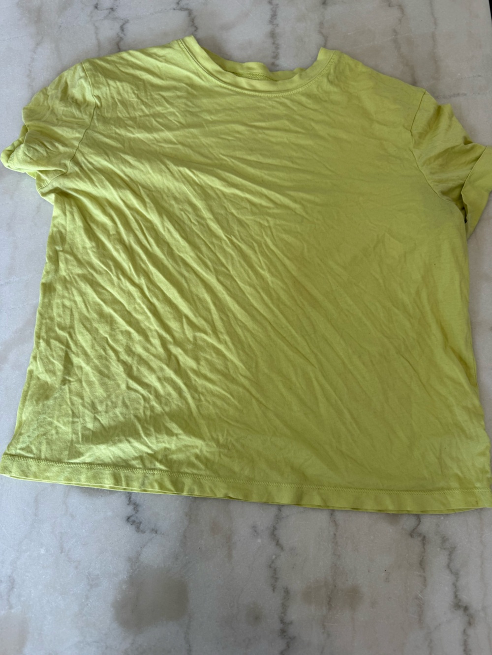 Lime Green Basic Tee